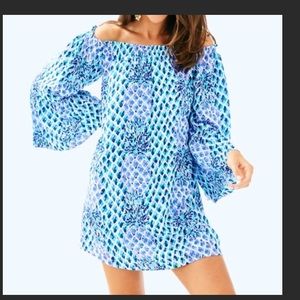 Lilly Pulitzer off the shoulder dress